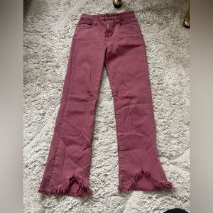 Jonathan simkhai jeans red crop